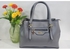 Fashion Grey PU Leather Hand Bag