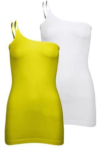 Silvy Set of 2 Casual Dress for Women - Yellow / White