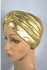 Gold Elegant Hijab Turbon