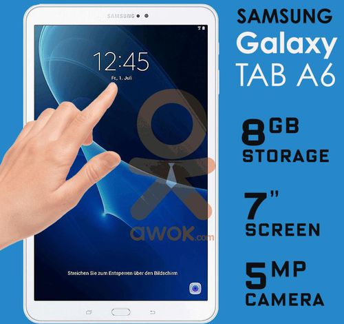 أكثر من المستدير لأسفل ذكريات  سعر ومواصفات Samsung Galaxy TAB A6 SM-T280, 7 Inch, 8GB, Wi-Fi, White من  awok فى السعودية - ياقوطة!‏