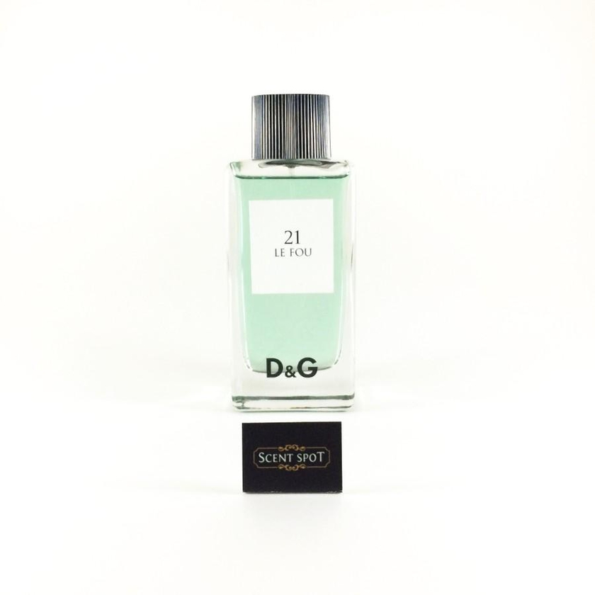 Dolce &amp; Gabbana Le Fou 21 (Tester) 100ml Eau De Toilette Spray (Women)