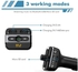 iClever Wireless Bluetooth FM Transmitter Radio Adapter Car Kit with Dual USB Port Remote Controller