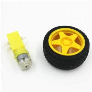 XX315-Smart Car Robot Tire Wheel + motor *
