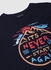 Boys Graphic Printed Casual Crew Neck Sweatshirt Navy Blue