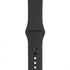 Apple Watch 38mm Space Gray Aluminum Case with Black Sport Band - MP022