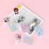 1 Piece Transparent Certificate Card Cover Student Transportation Subway Meal Card Cover Bank Card Protection Cover