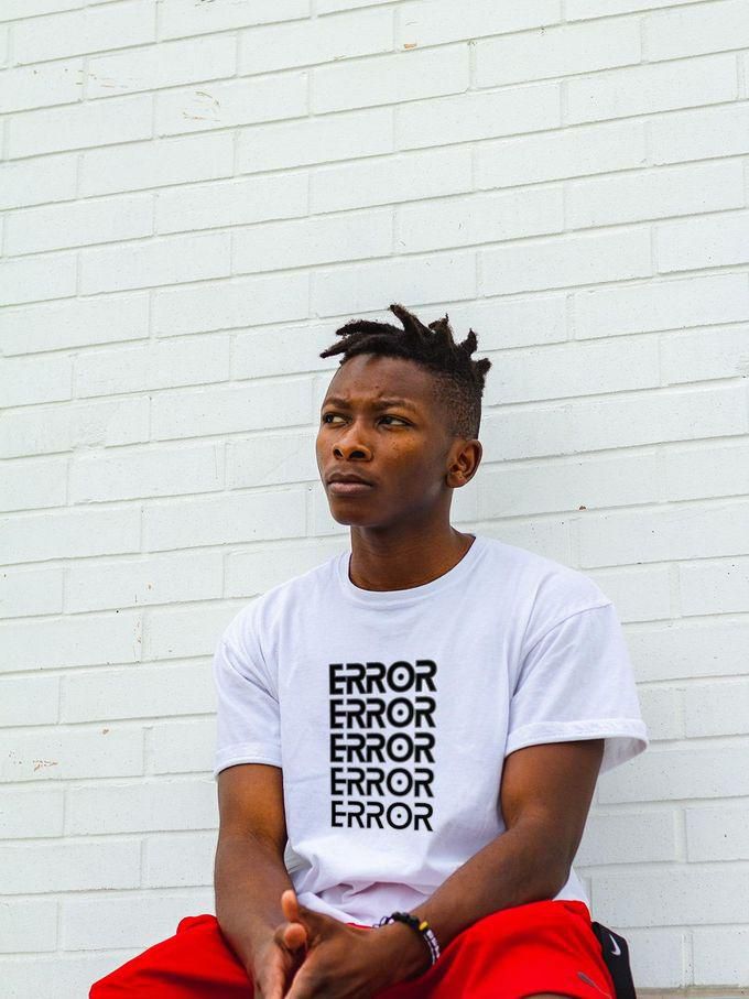 The Warehouse Own Your Journey: The "Error" Men's T-Shirt