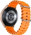 Ocean Band 20mm Compatible With Samsung Gear S2 Classic(SM-R732 & SM-R735) - Orange