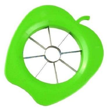 Plastic Apple Slicer Green/Silver