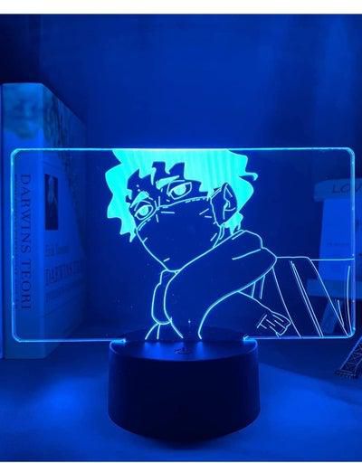 3D Illusion Cartoon Night Lights, Haikyuu Figure LED Lamp, 16 Colors Remote Control USB Powered Arts Table Lamp, Home Bedroom Decor Holiday Gift for Kids