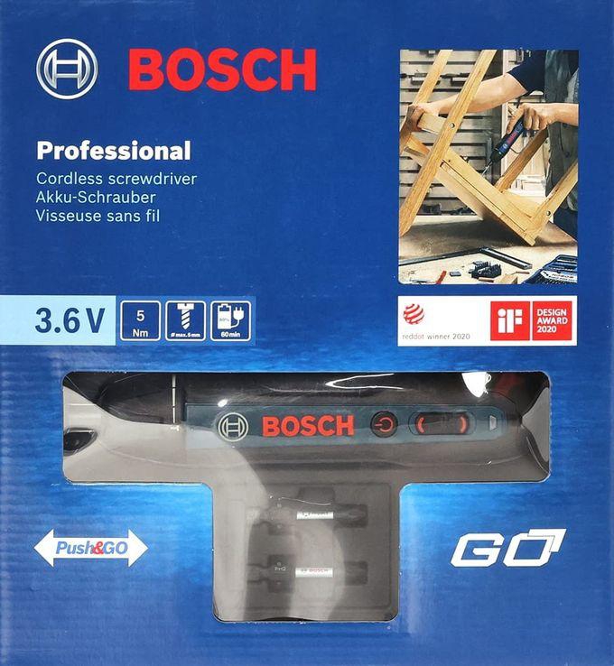 Bosch مفك كهربائي لاسلكي بوش جو - 3.6 فولت