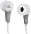 JBL In-Ear Wireless Bluetooth Headphone, White - E25BT WHT