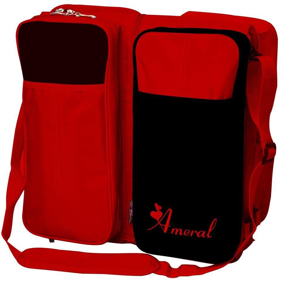 Ameral 2-in-1 Baby Bed and Bag - B100 Red