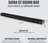Polk Audio Signa S2 Ultra-Slim TV Sound Bar | Works with 4K & HD TVs | Wireless Subwoofer | Includes HDMI & Optical Cables | Bluetooth Enabled, Black