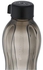 زجاجة مياه صديقة للبيئة من تابروير، سعة 1 لتر، تصميم دائري، لون اسود كهرماني، بلاستيك