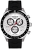 Tissot Black Rubber Silver dial Watch for Men's T0444172703100
