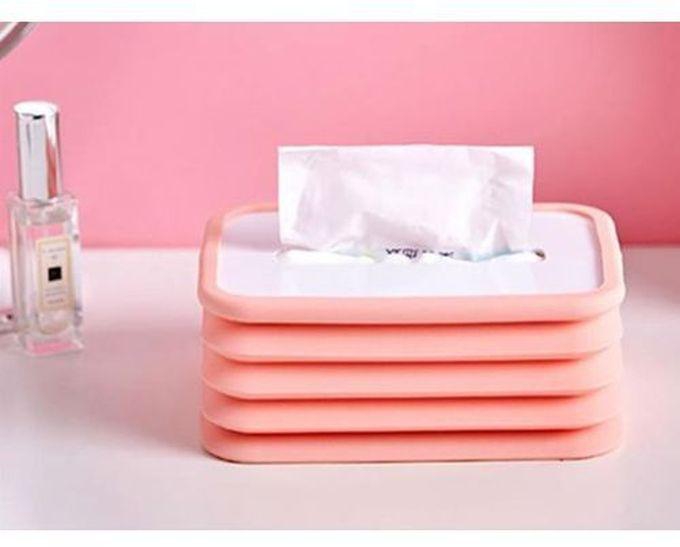 Silicone Tissue Box - Pink