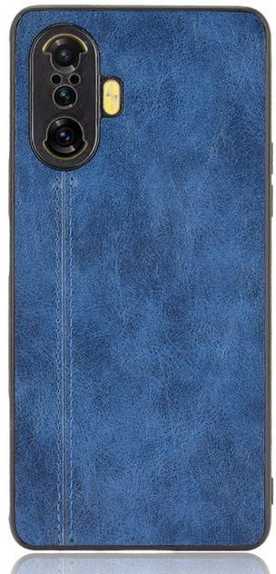 Leather TPU Phone Case For Xiaomi Redmi K40 Gaming - Blue