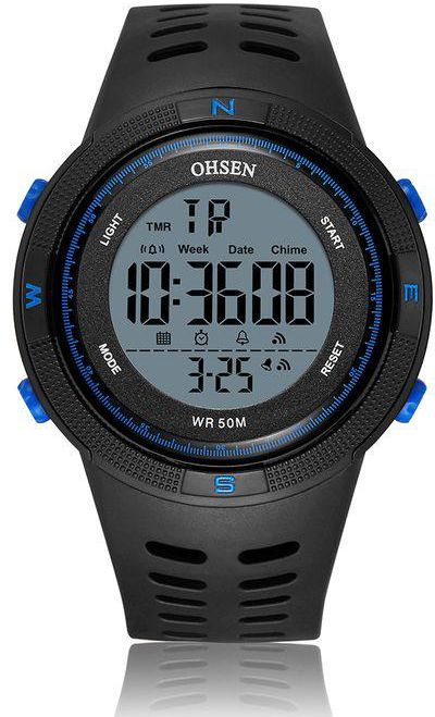 Ohsen Sports Watch - Black