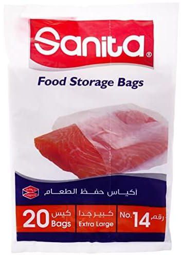 Sanita Food Storage Bags #14 20 Bags