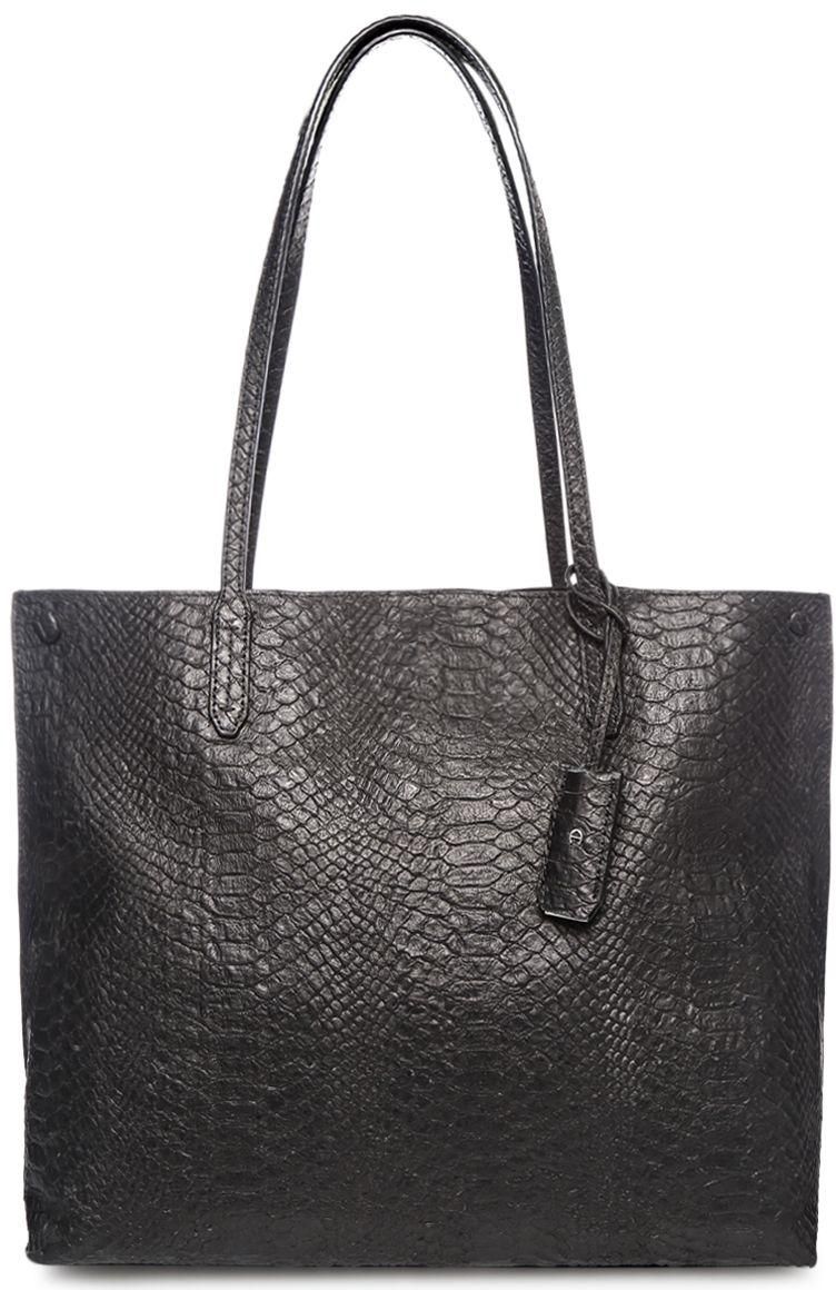 Etienne Aigner 900216-088 Penn Tote Bag for Women - Leather, Black