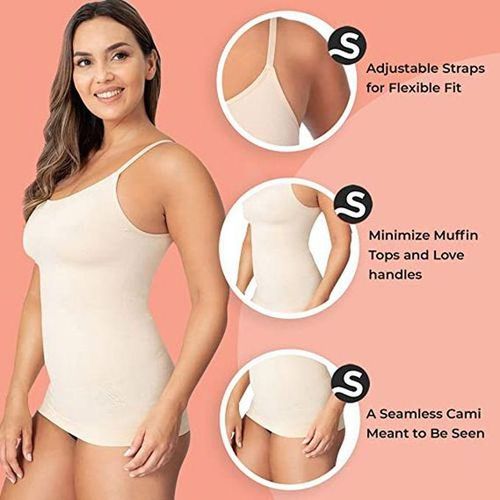 Fashion EMPETUA SHAPERMINT SCOOP NECK CAMI COMPRESSION CAMISOLE NUDE 4XL  price from jumia in Kenya - Yaoota!