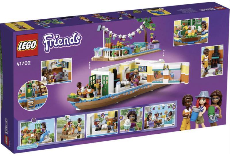 LEGO Friends Canal Houseboat Interlocking Bricks Set