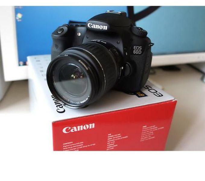 Canon 60D Digital Camera With 18 - 55mm Lens