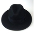 Fedora Wide Brim Hat - Black