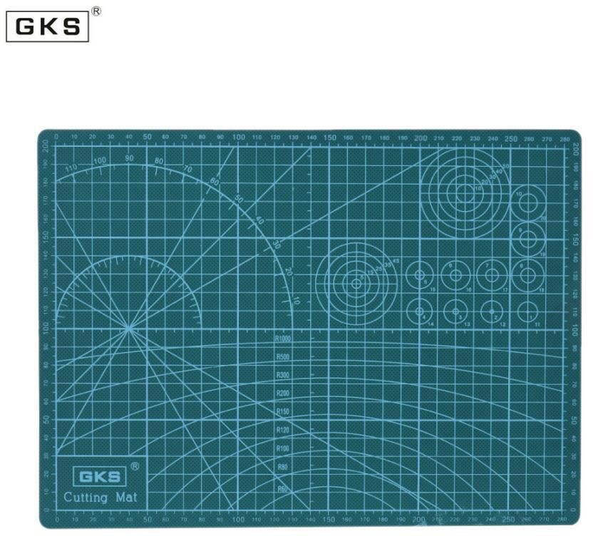 GKS مقطع حصيرة تصميم متعدد الوظائف بجانبين PVC A4 مقطع حصيرة