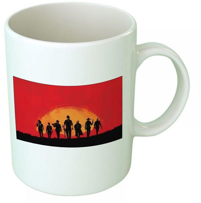 Red Dead Redemption 2 Ceramic Mug - Multicolor