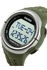 SKMEI 1058 Unisex LED Watch Multifunctional with Heart Rate Tracking Pedometer Waterproof-Army Green