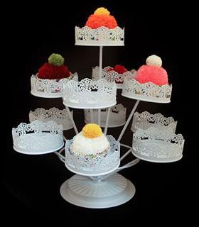 Metal Cup Cake Stand