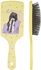 Get Plastic Hair Brush, 8×23.5 cm - Yellow with best offers | Raneen.com