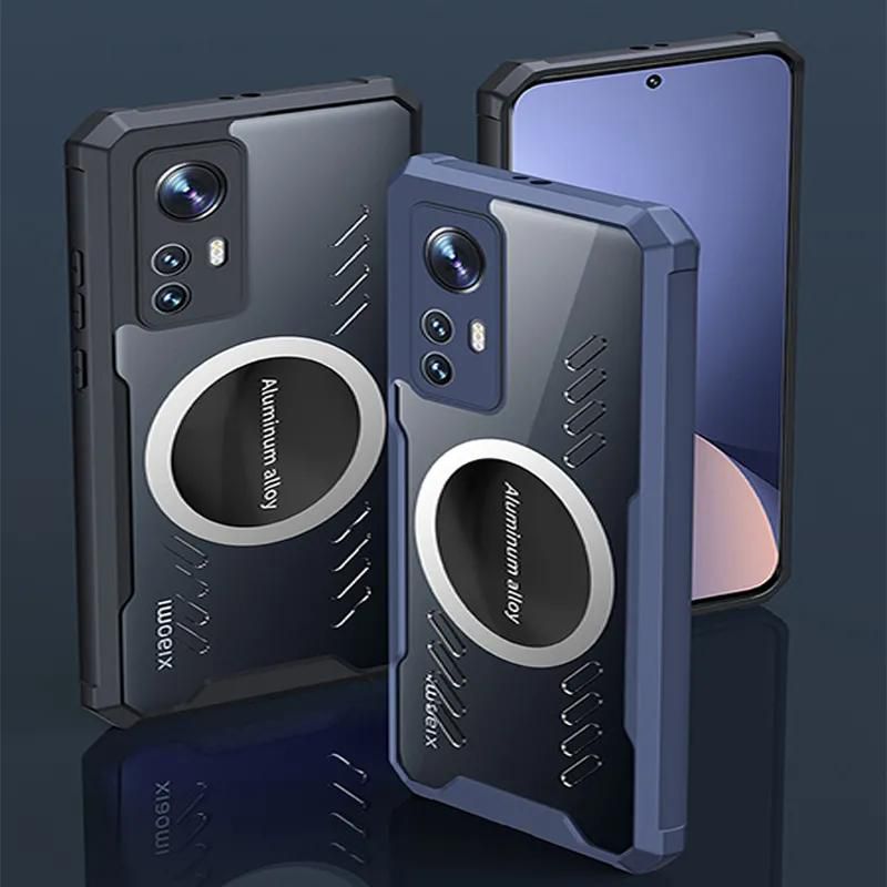 Phone Case for Xiaomi 12S 12 11 Ultra 12X 12 11 12S 12T Pro POCO F5 X5 Pro F4 GT Redmi K60 K40 Pro K40S Note 12 11T 10 Pro Graphene Heat Dissipation Case TPU Shockproof Bumper Cove