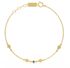 Miss L' by L'azurde Sparkling Bracelet - In 18 K - Yellow Gold & A Colored Stone
