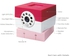 Amaryllo Petite 360 Degree Pet Camera with Motion / Audio Detection Red
