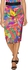 Milly - Cotton Floral Print Pencil Skirt