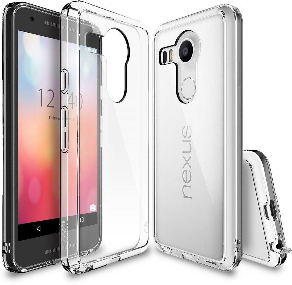 Rearth Ringke FUSION Shock Absorption Premium Case for LG Nexus 5X - Crystal Clear