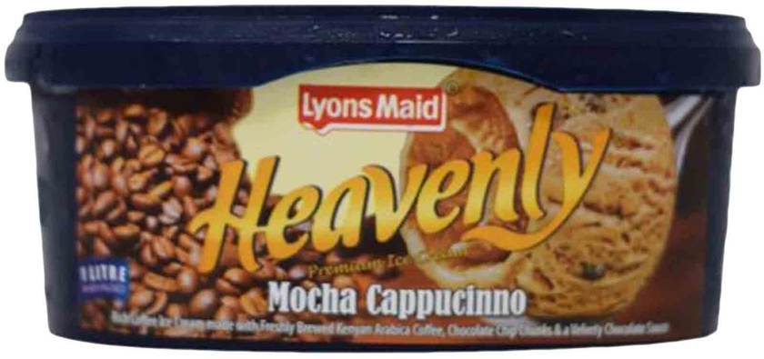Lyons Maid Heavenly Mocha Cappuccino Ice Cream 1L