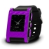 Slickwraps Carbon Series Wrap for Pebble Watch Purple