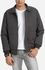 Andora Zipped Buttoned Casual Jacket - Dark Grey