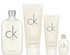 Calvin Klein Ck One Unisex Set Edt 200ml + Edt 15ml + Bl 200ml + Bw 100ml (New Pack)