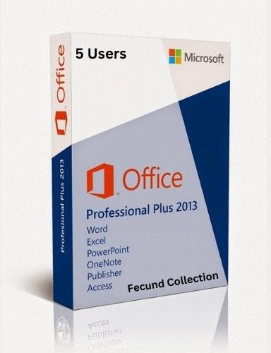 Office Professional Plus 2013 License Key For 5 Users