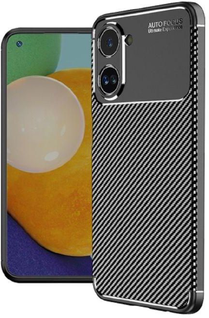 Case For Realme 10 Pro 5G , - Ultra-thin Rugged Shockproof Brushed Protective Cover - Anti-Slip Case - Black
