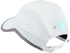 LifeBEAM Smart Hat with Integrated Heart Rate Monitor White/Silver