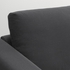 VIMLE كنبة 4 مقاعد مع أريكة طويلة, Hallarp رمادي - IKEA