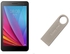 Huawei MediaPad T1 7.0 - 3G Voice Calling Tablet - Silver + 16GB Kingston Data Traveler USB 2.0 Flash Drive