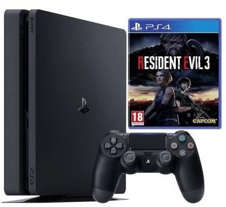 Sony PlayStation 4 Slim - 1TB + Capcom Resident Evil 3