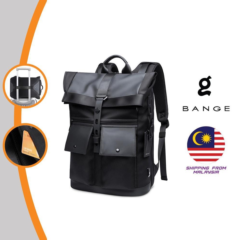 Bange Laptop Backpack Lubby 15.6 (Black)